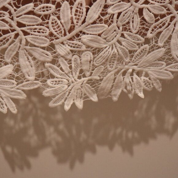 Right Sheer, Right Now White Lace Bodycon Dress - Picture 7 of 8